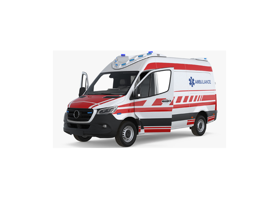 Emergency ambulance 